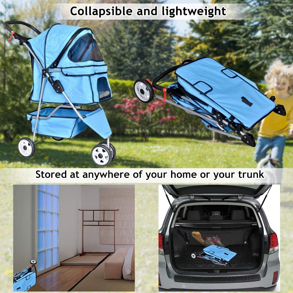 AdventureRide Premium Pet Stroller