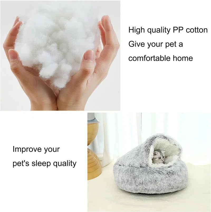 Dulaire Cotton Nest Pet Bed