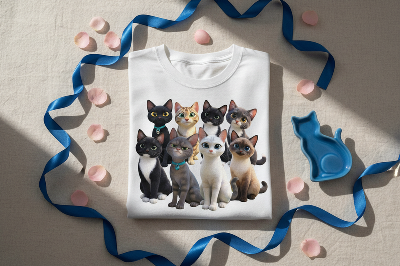 Kitty Cat Clothing lifestyle flat lay