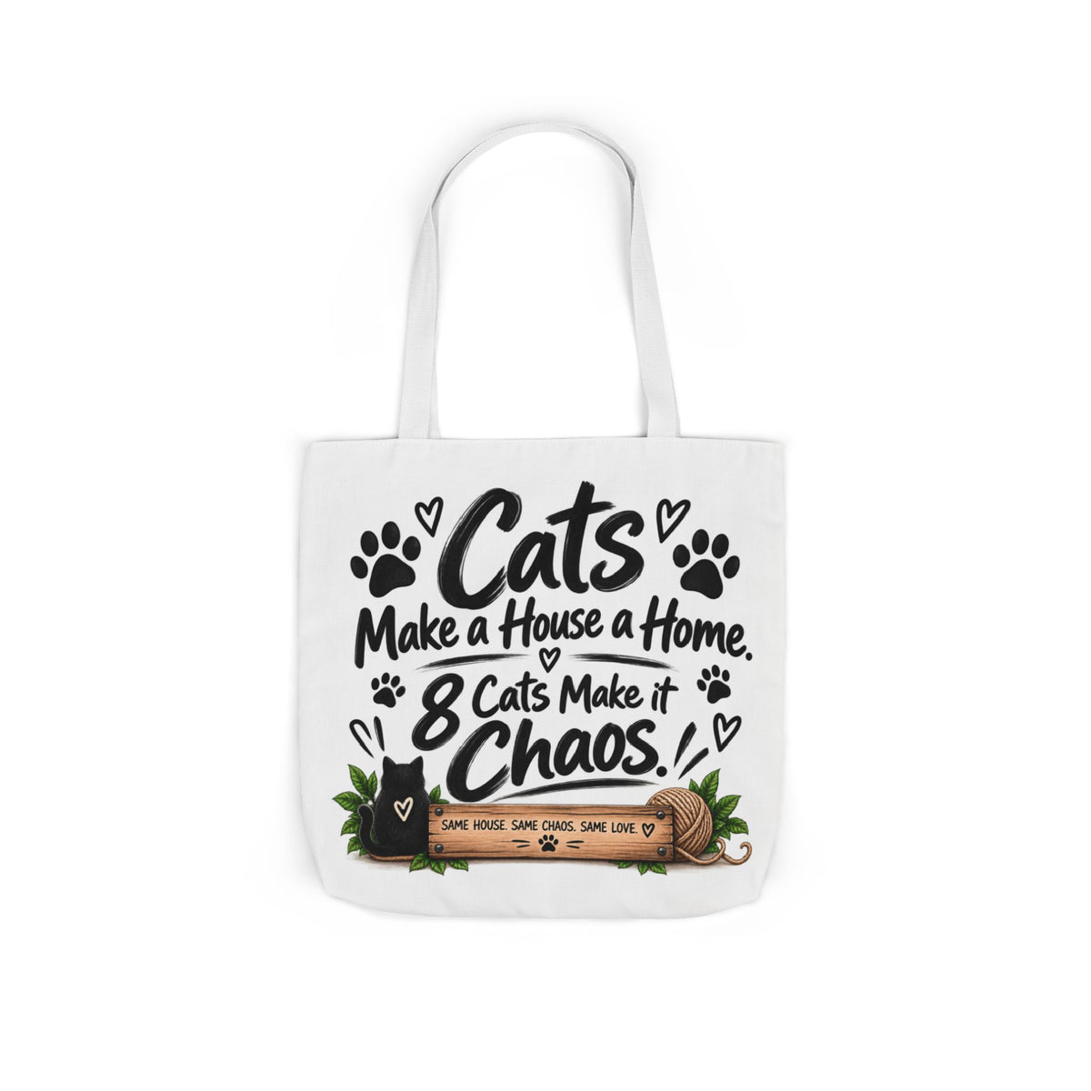 The Original Cast Tote Bag | The House That Kitty Built
