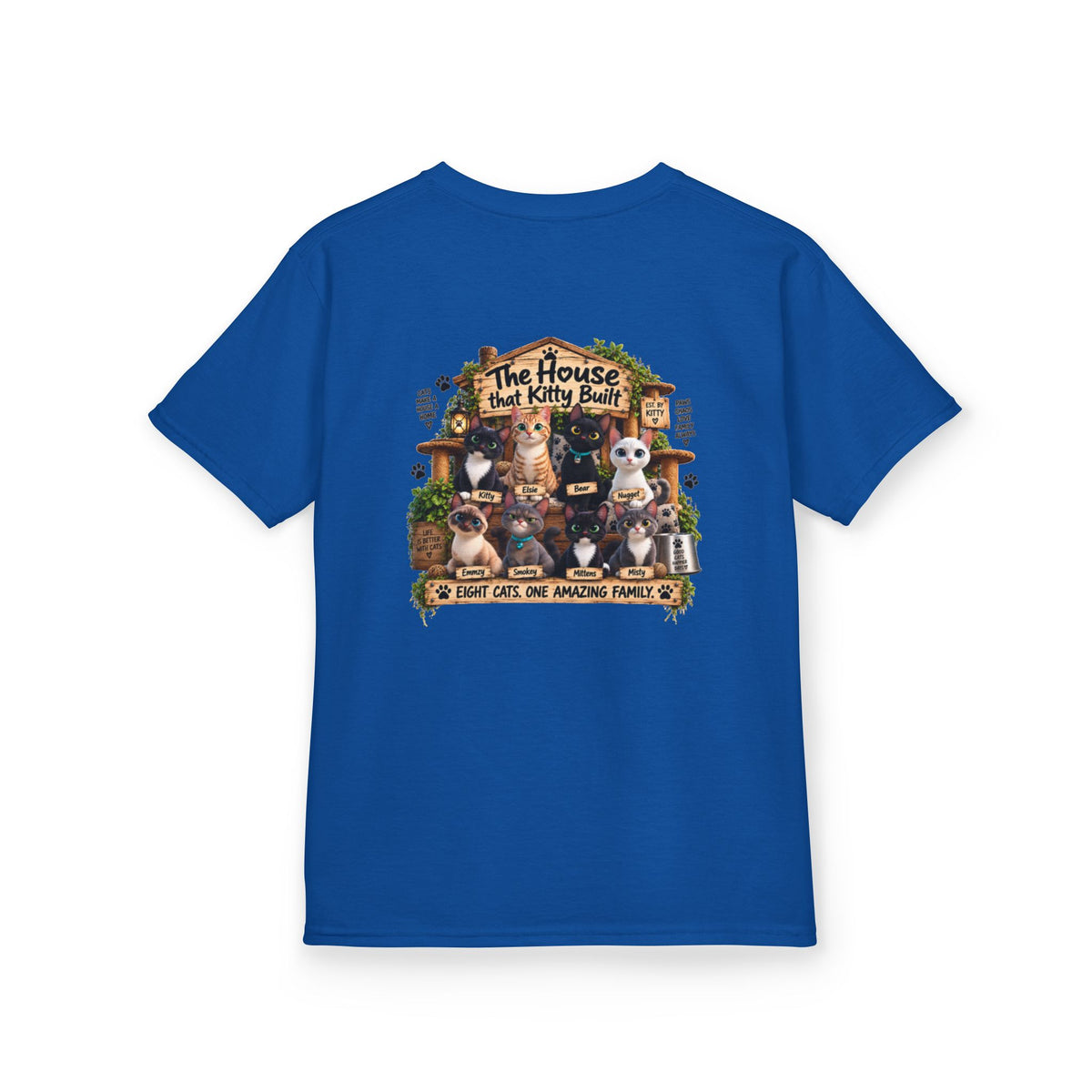 The Original Cast Kids Tee | The House That Kitty Built