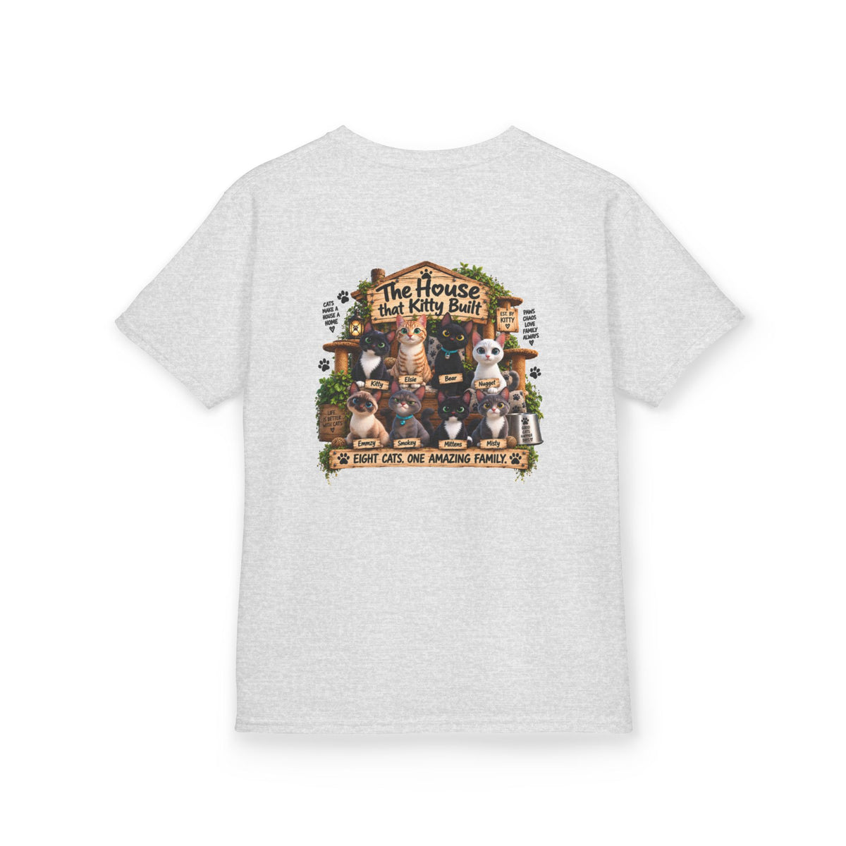 The Original Cast Kids Tee | The House That Kitty Built