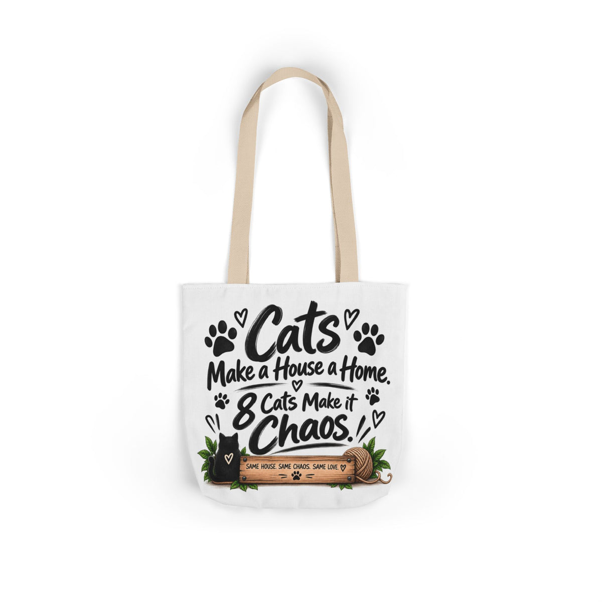The Original Cast Tote Bag | The House That Kitty Built