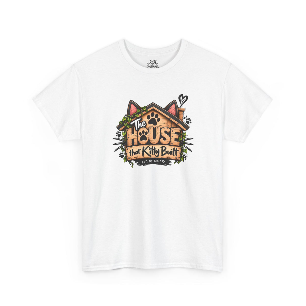 Eight Cats, Zero Personal Space Unisex Tee | The House That Kitty Built
