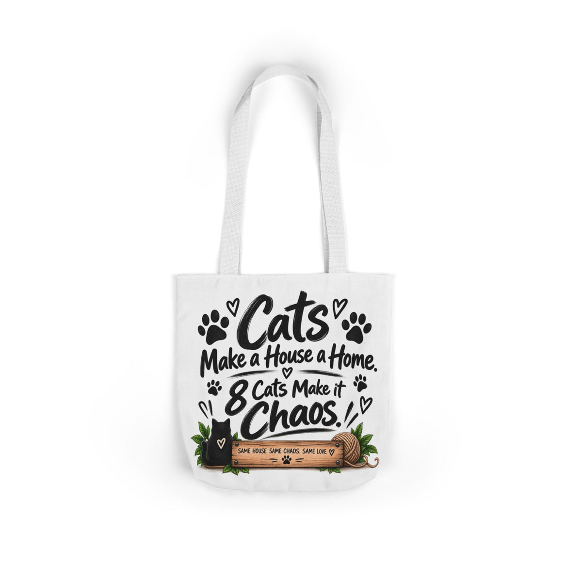 The Original Cast Tote Bag | The House That Kitty Built