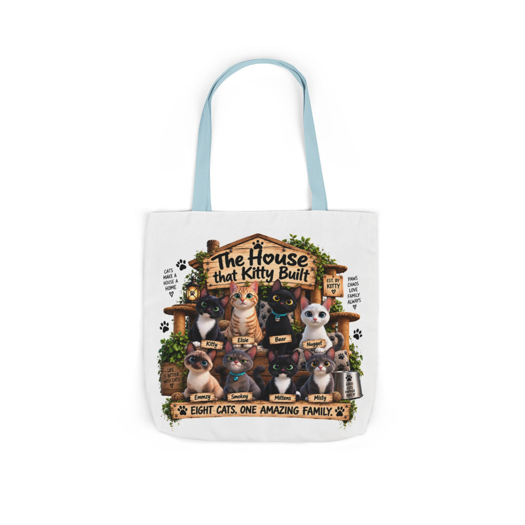 The Original Cast Tote Bag | The House That Kitty Built