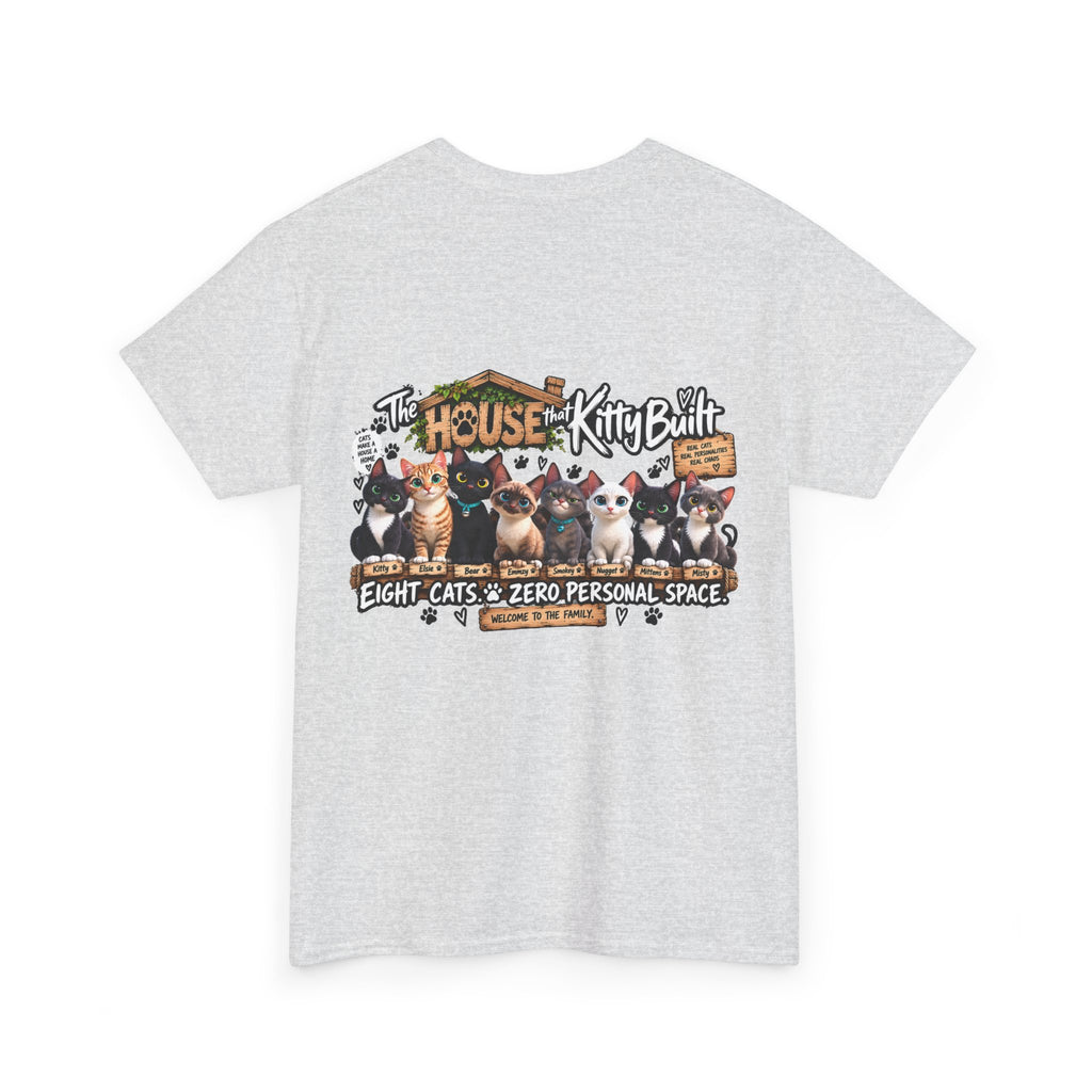 Eight Cats, Zero Personal Space Unisex Tee | The House That Kitty Built