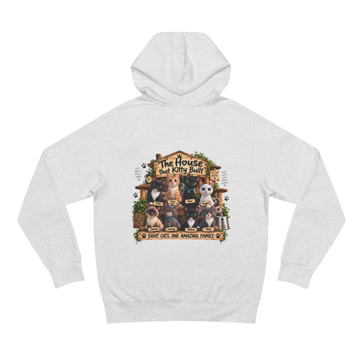 The Original Cast Unisex Hoodie | The House That Kitty Built