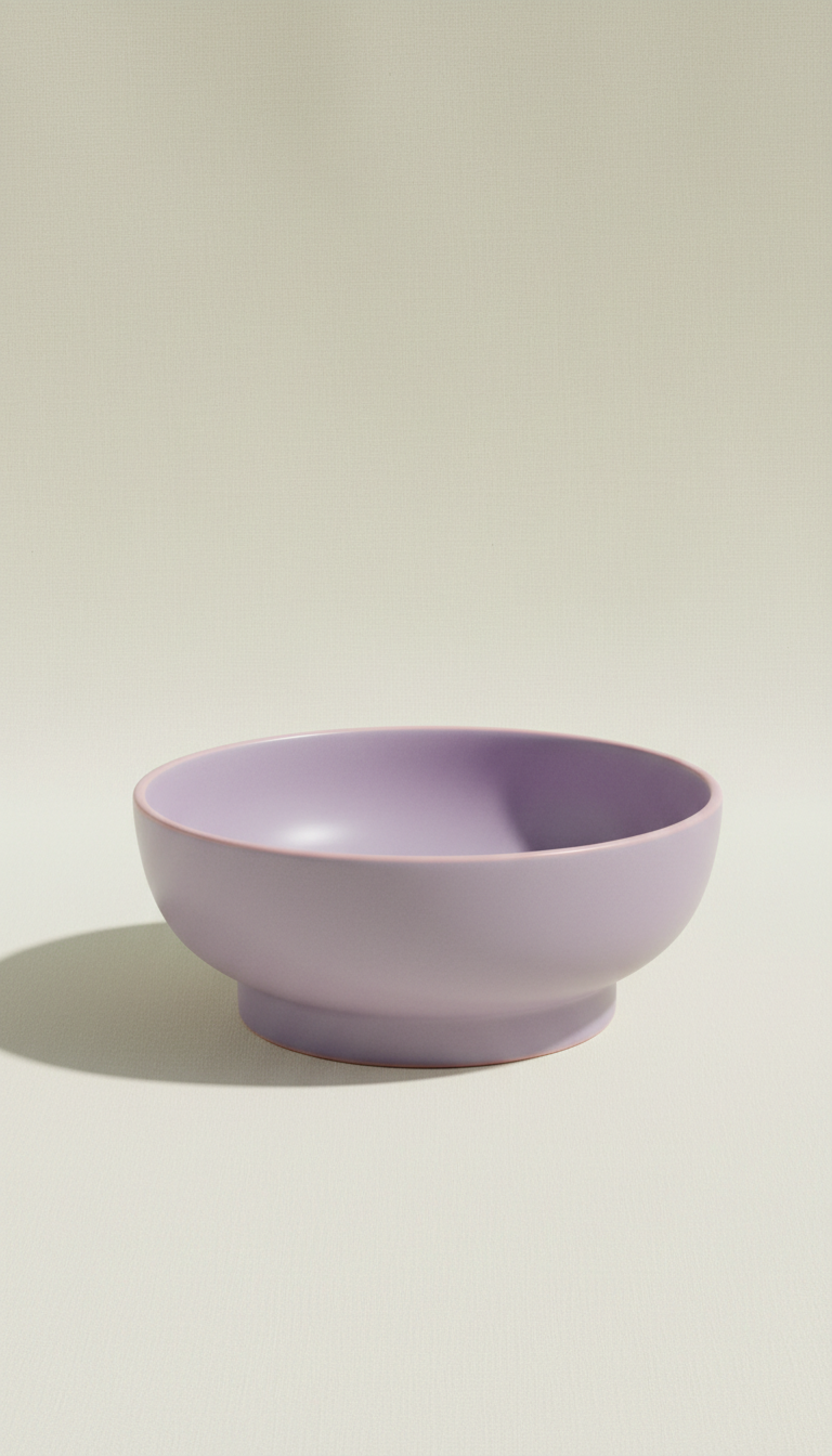 Ceramic Cat Bowl with Weighted Base