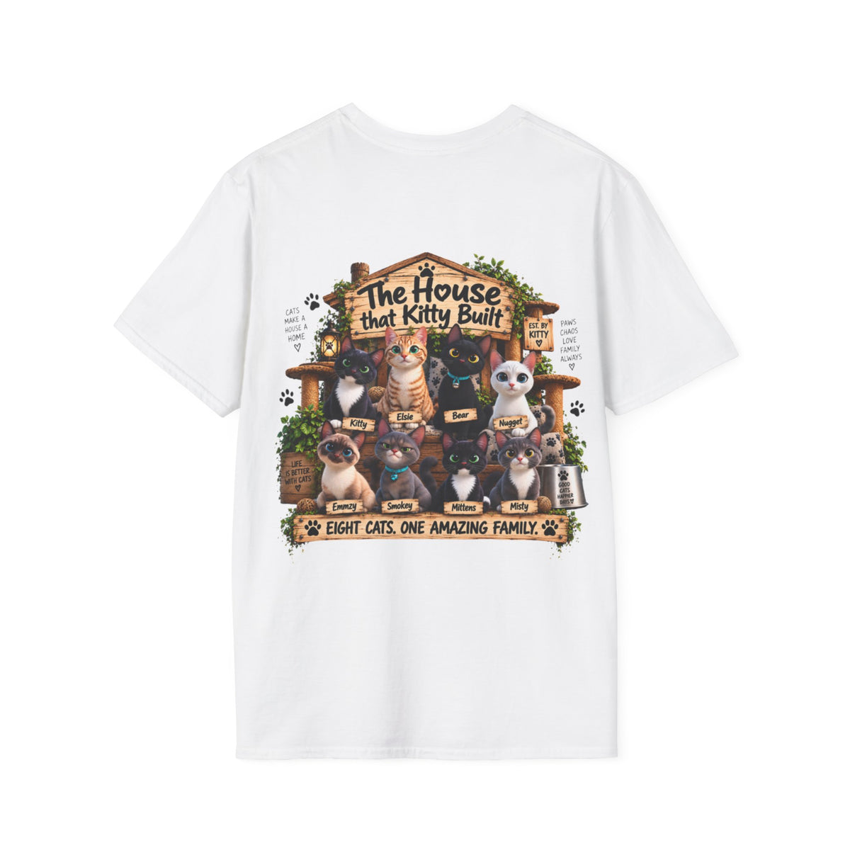 The Original Cast Unisex Tee | The House That Kitty Built