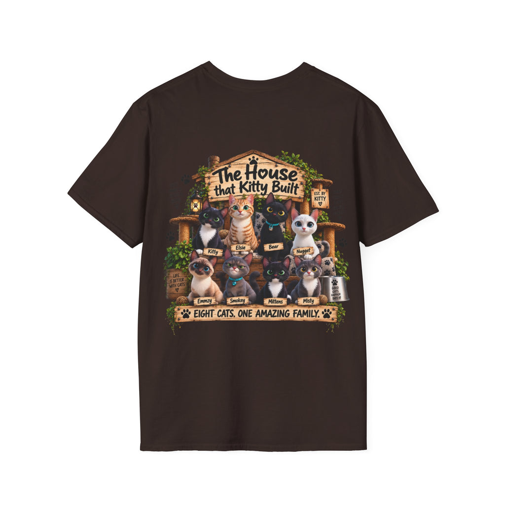 The Original Cast Unisex Tee | The House That Kitty Built