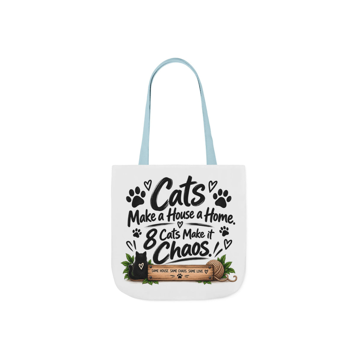 The Original Cast Tote Bag | The House That Kitty Built