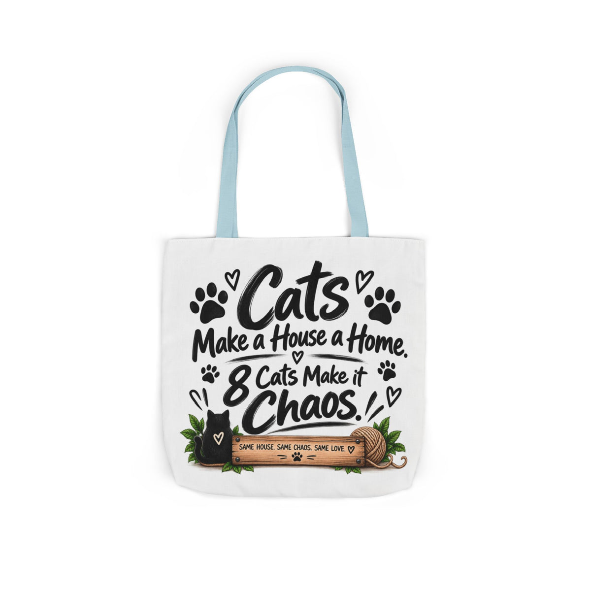 The Original Cast Tote Bag | The House That Kitty Built