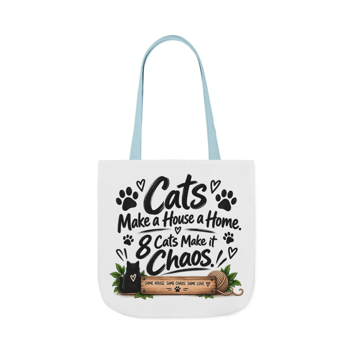 The Original Cast Tote Bag | The House That Kitty Built