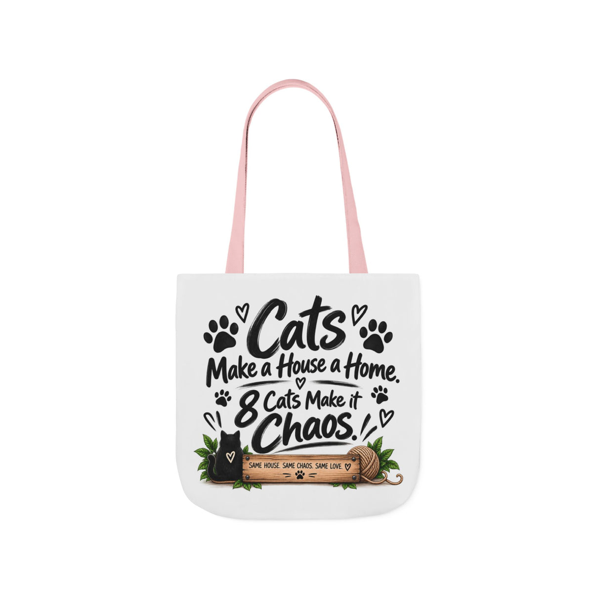 The Original Cast Tote Bag | The House That Kitty Built
