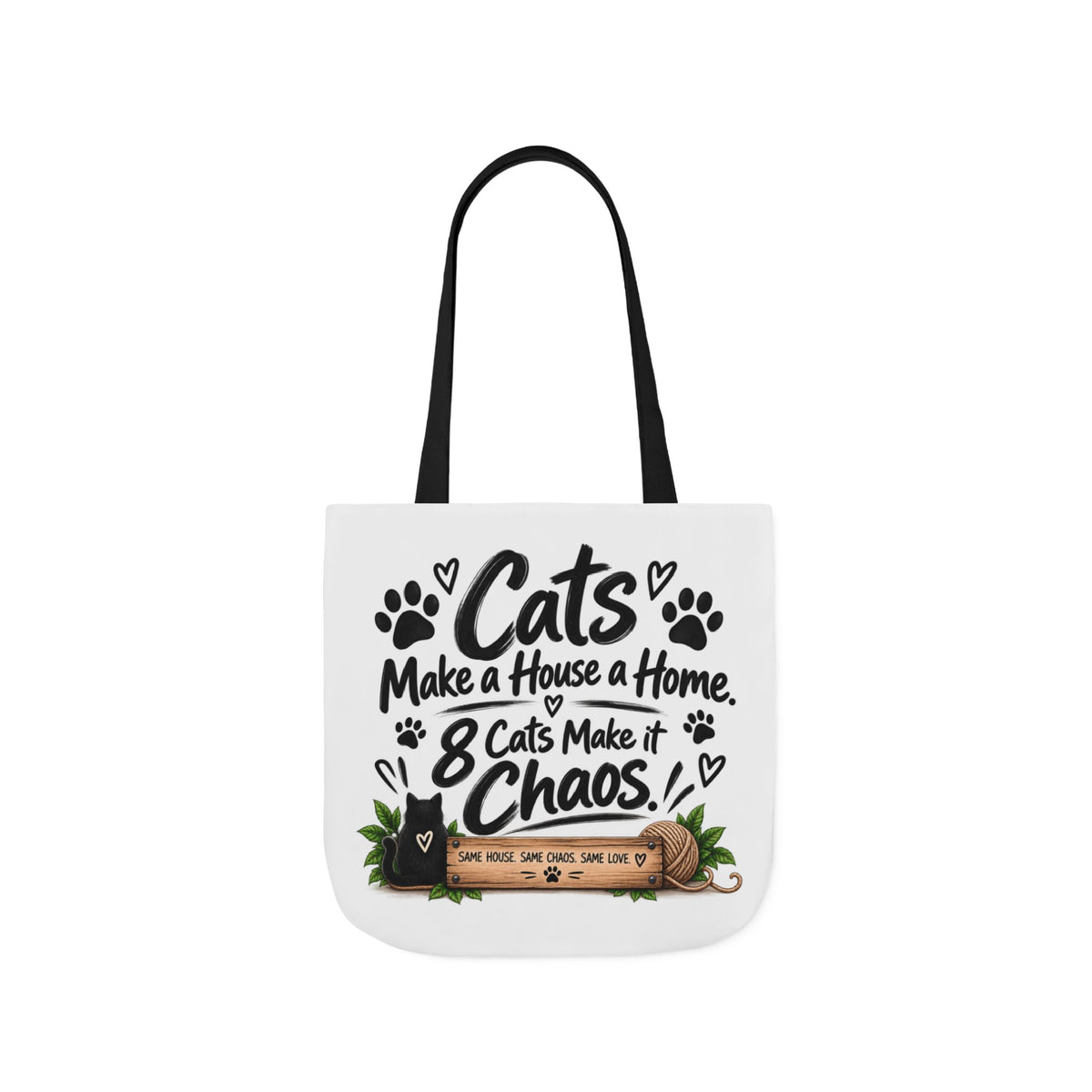 The Original Cast Tote Bag | The House That Kitty Built
