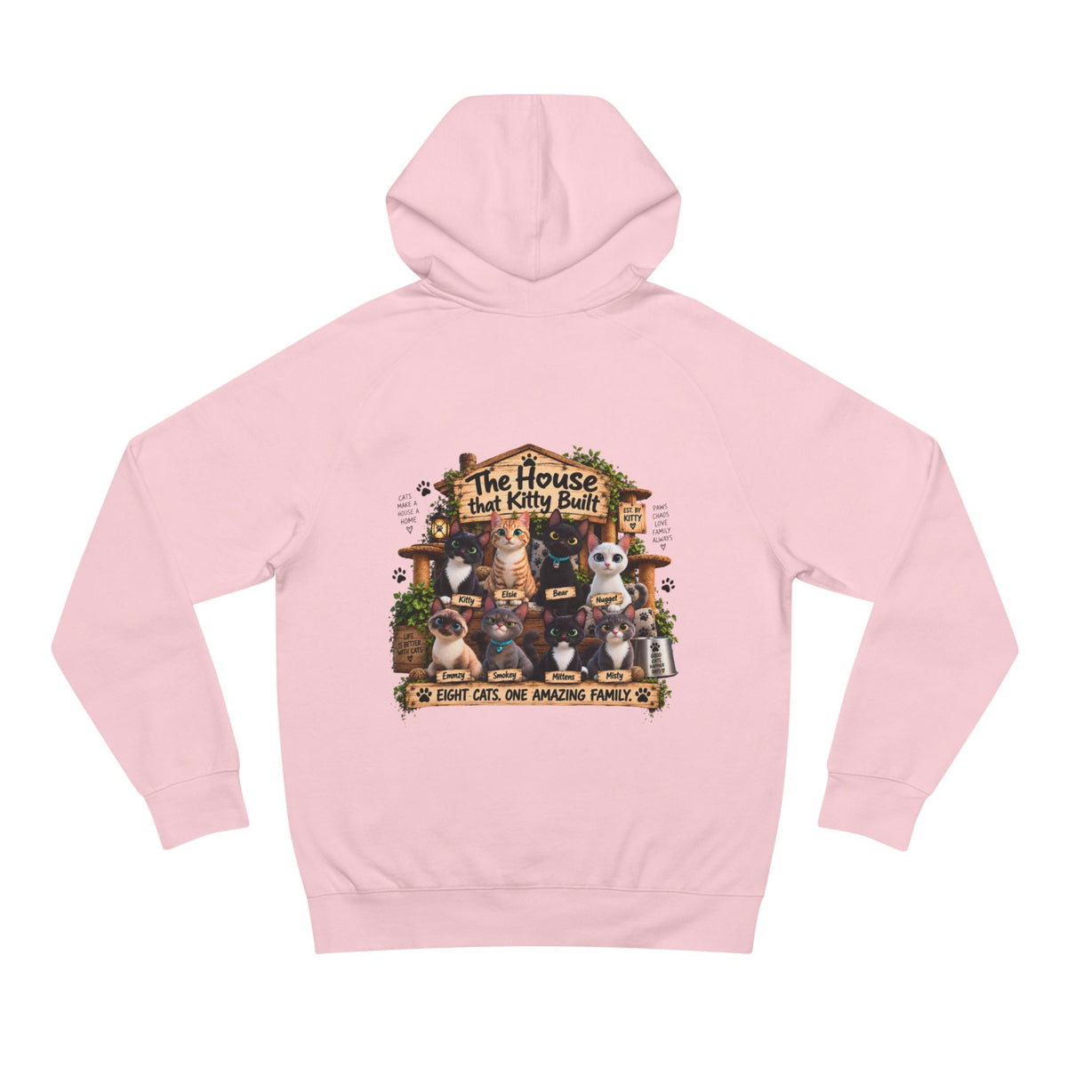 The Original Cast Unisex Hoodie | The House That Kitty Built