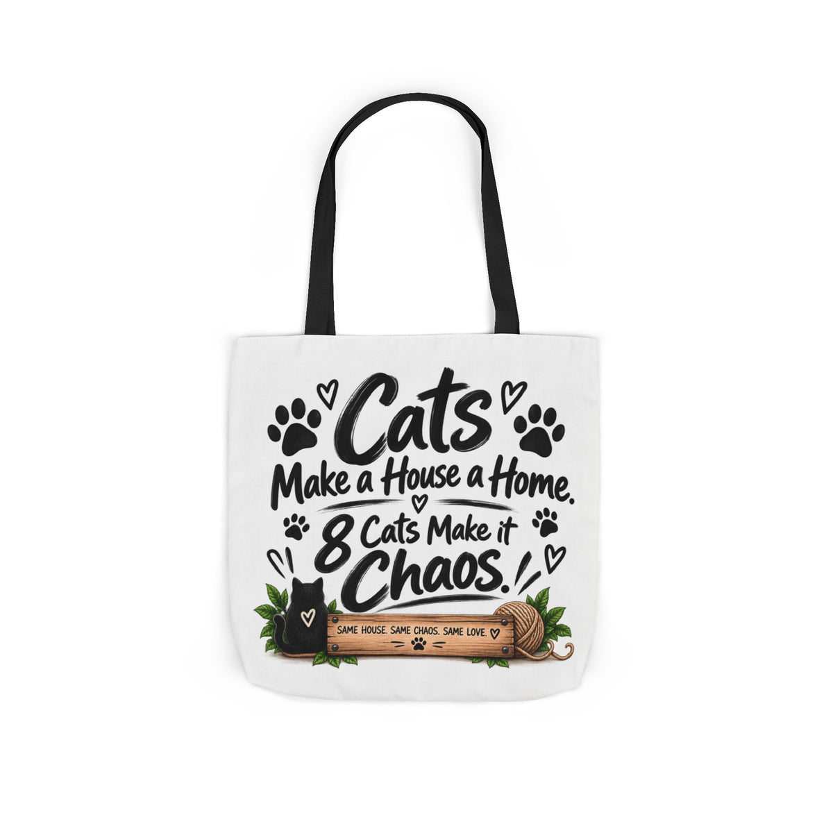 The Original Cast Tote Bag | The House That Kitty Built