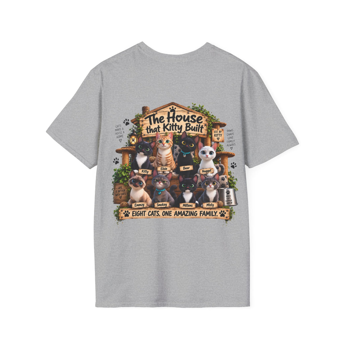 The Original Cast Unisex Tee | The House That Kitty Built