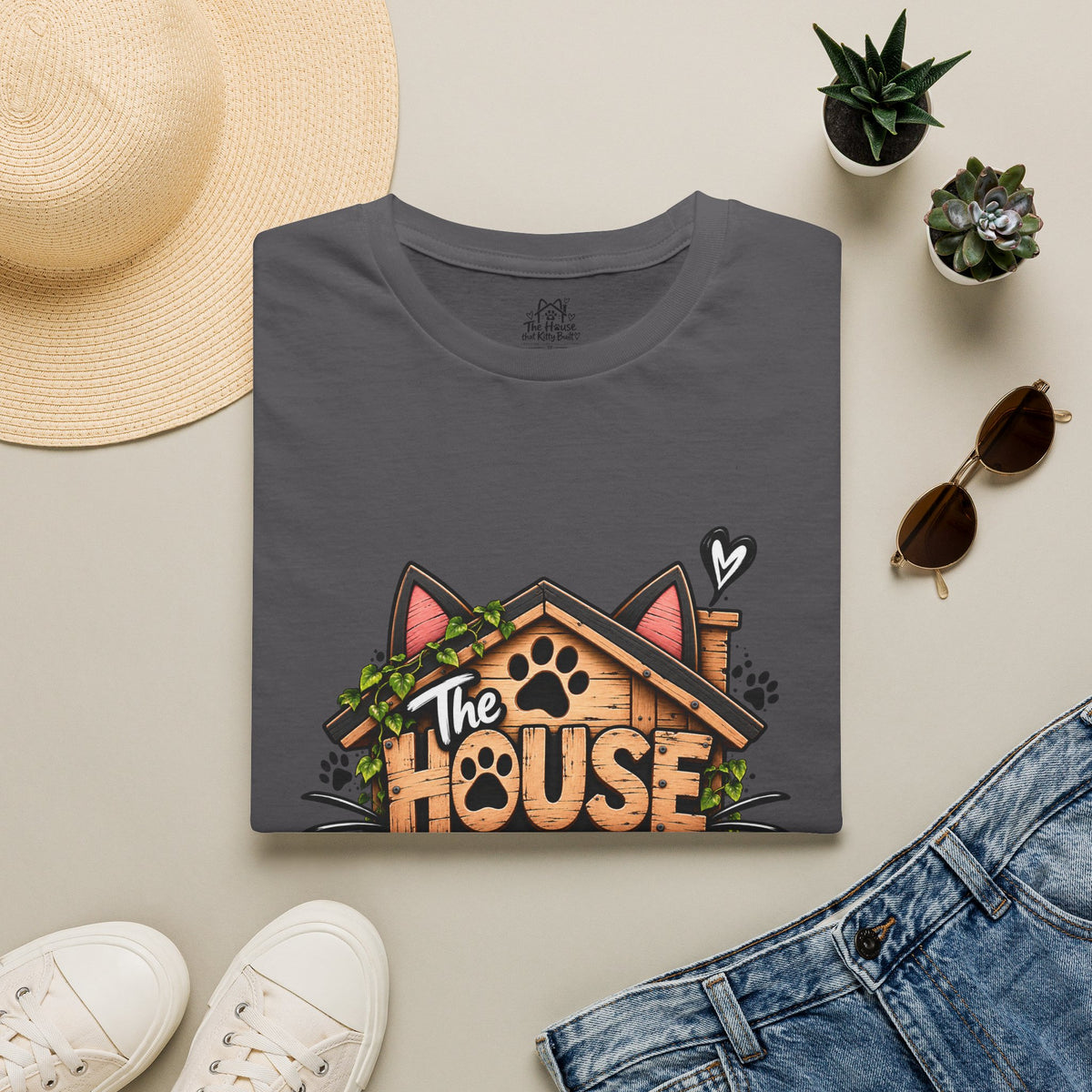 The Original Cast Unisex Tee | The House That Kitty Built