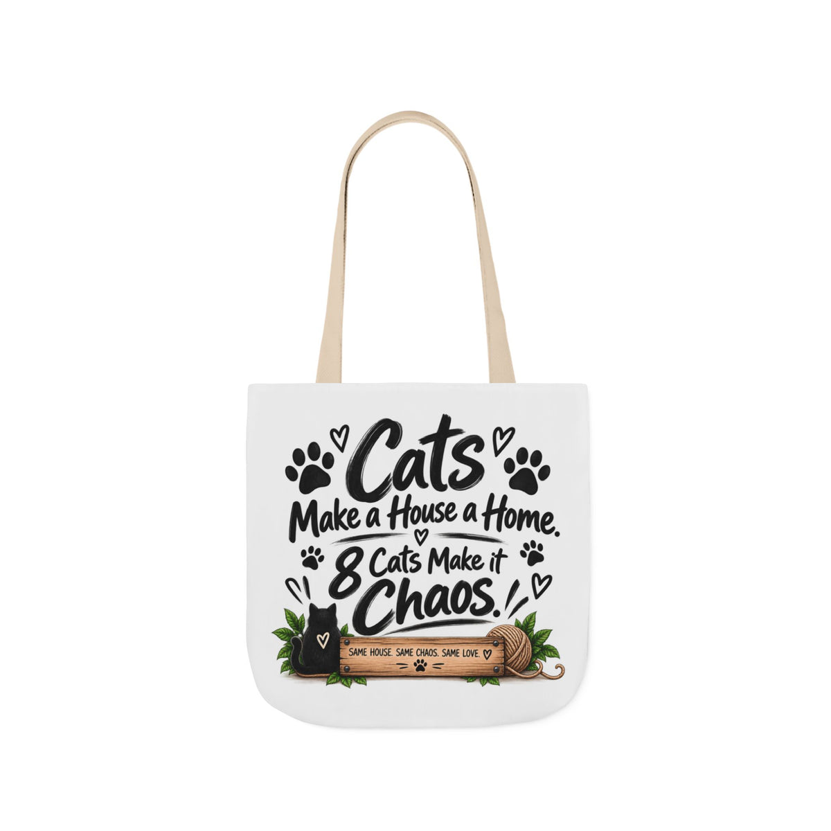 The Original Cast Tote Bag | The House That Kitty Built