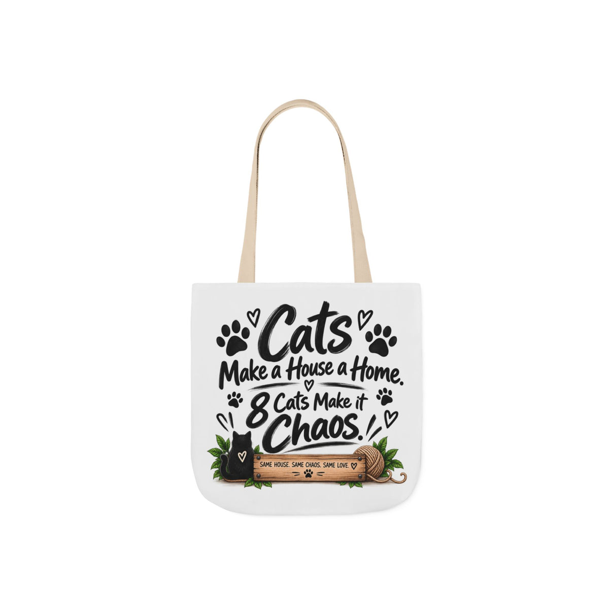 The Original Cast Tote Bag | The House That Kitty Built