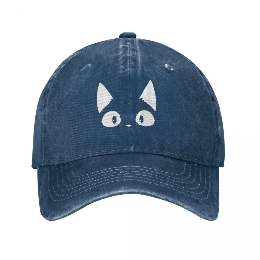 Cat Print Baseball Cap
