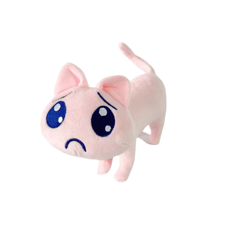 Kawaii Pink Cat Plush Toy