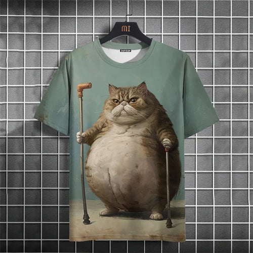 Chonky Cat Men's Graphic Tee