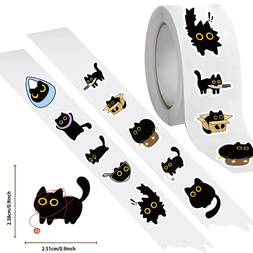 Black Cat Sticker Collection