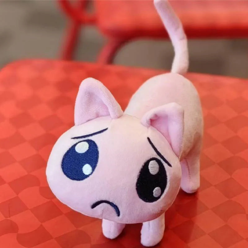 Kawaii Pink Cat Plush Toy