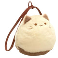 Plush Cat Handbag | Stuffed Animal Shoulder Bag | Kids & Teens