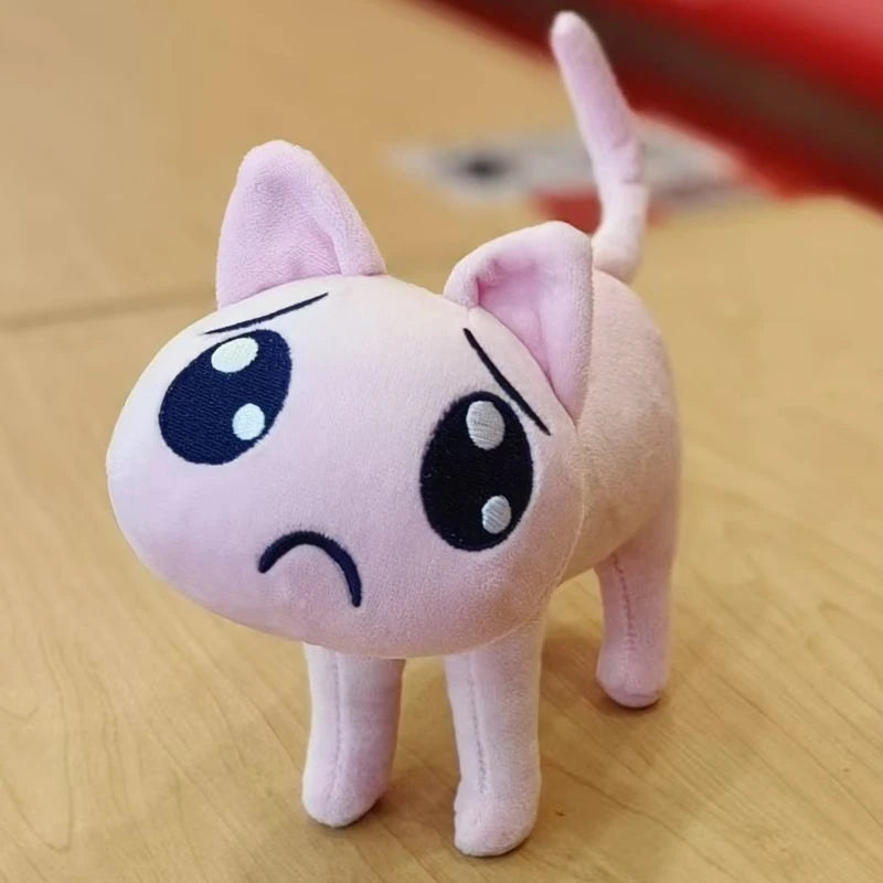 Kawaii Pink Cat Plush Toy