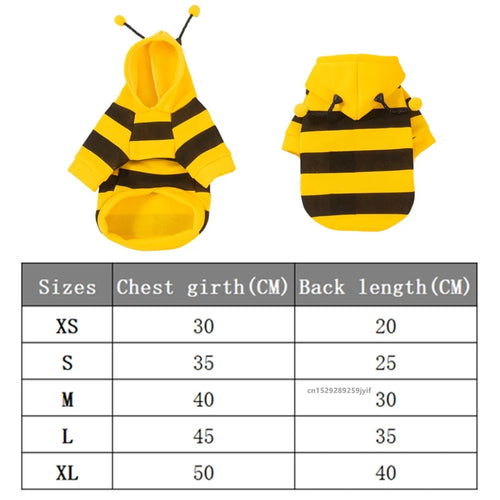 Bee Cat Costume | Cosy Winter Hoodie