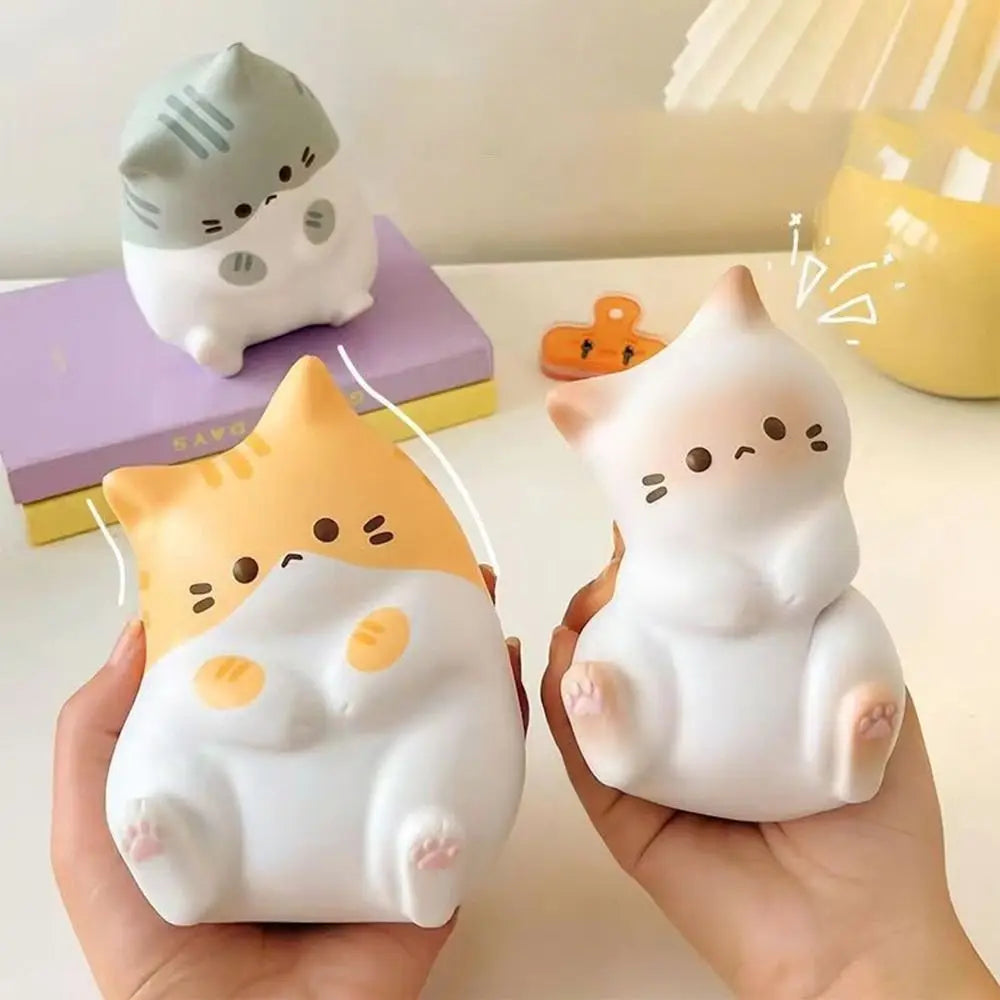 Squishy Cat Stress Ball | Slow Rise Fidget Toy