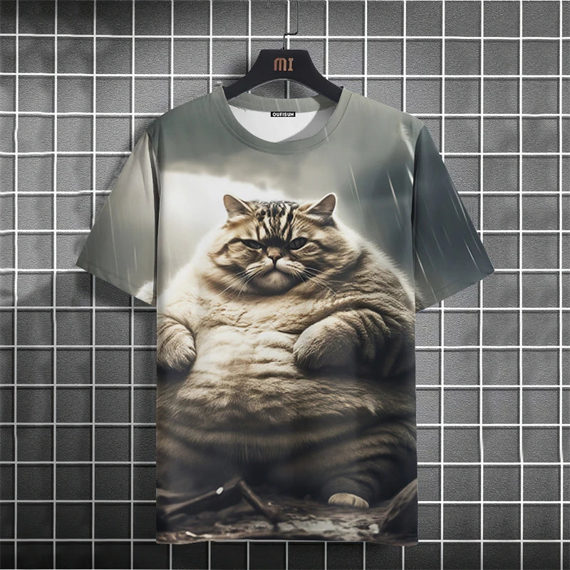 Chonky Cat Men's Graphic Tee