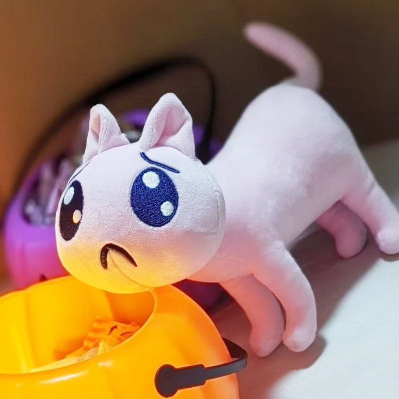 Kawaii Pink Cat Plush Toy
