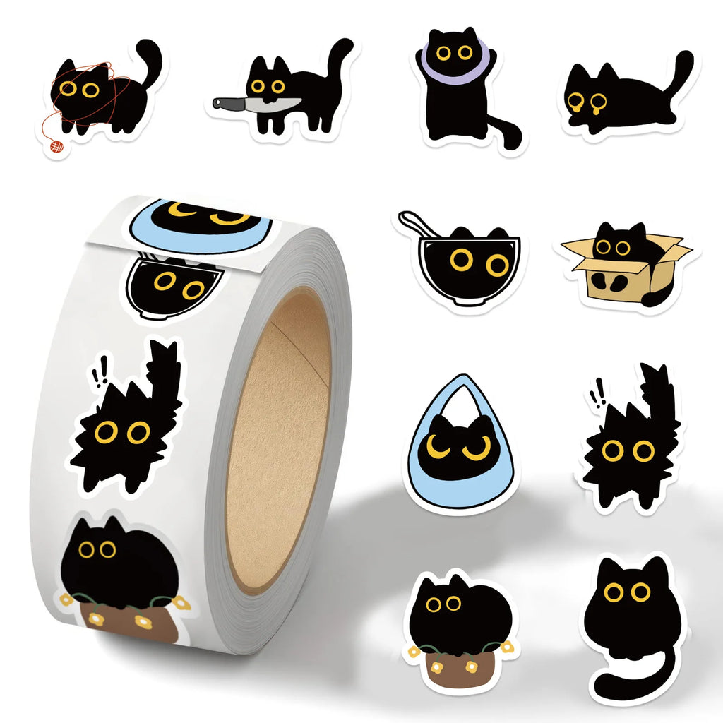 Black Cat Sticker Collection