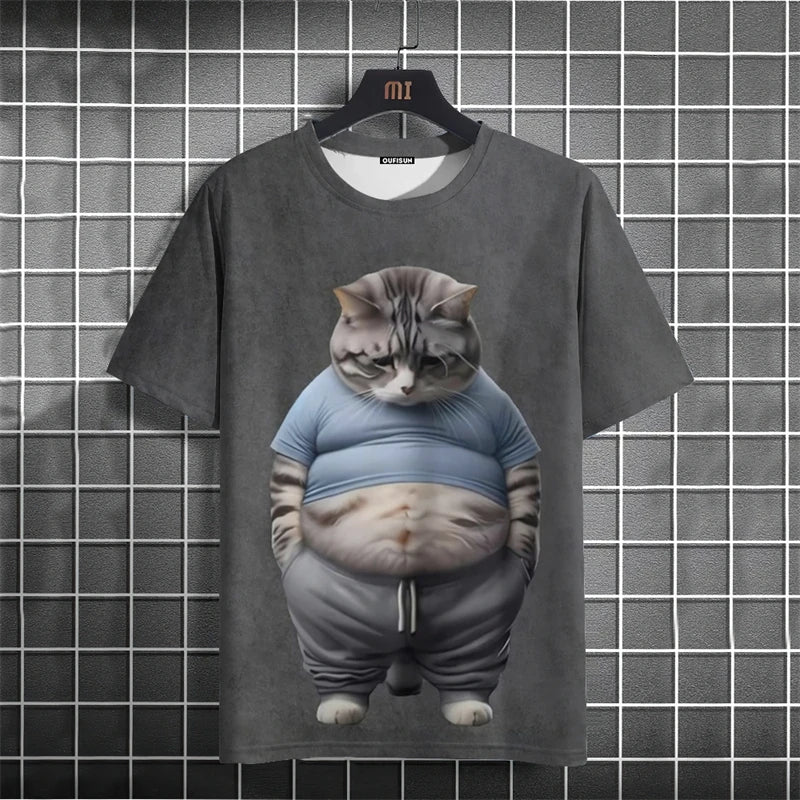 Chonky Cat Men's Graphic Tee