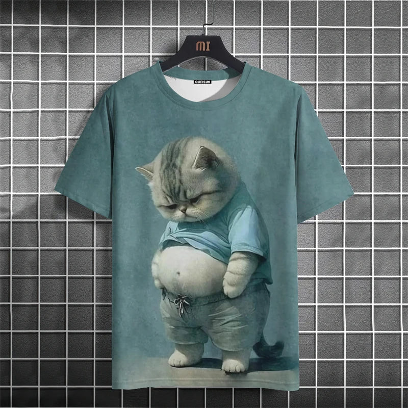 Chonky Cat Men's Graphic Tee