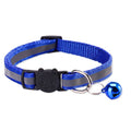 Reflective Breakaway Cat Collar with Bell | Safety Buckle | Adjustable