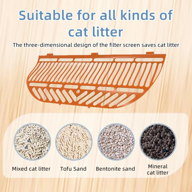 HEYBO Self Cleaning Cat Litter Box 80L Automatic Cat Litter Box with Large Capacity