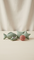 Sage Green Catnip Toy Set of Three