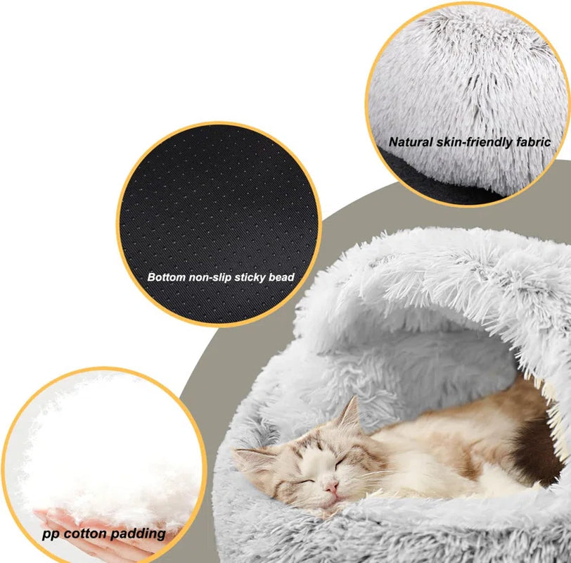 Dulaire Cotton Nest Pet Bed