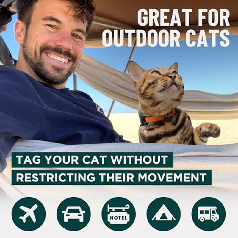 Outdoorbengal Red Cat Collar Breakaway with Soft Padding for Medium to Large Cats - Durable Heavy Duty Tactical Fabric, Comfortable, Quick Release Breakaway Cat Collars, No Bell Collar (Red, Adult)
