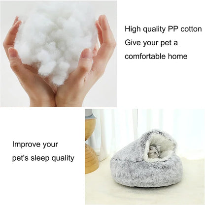 Dulaire Cotton Nest Pet Bed
